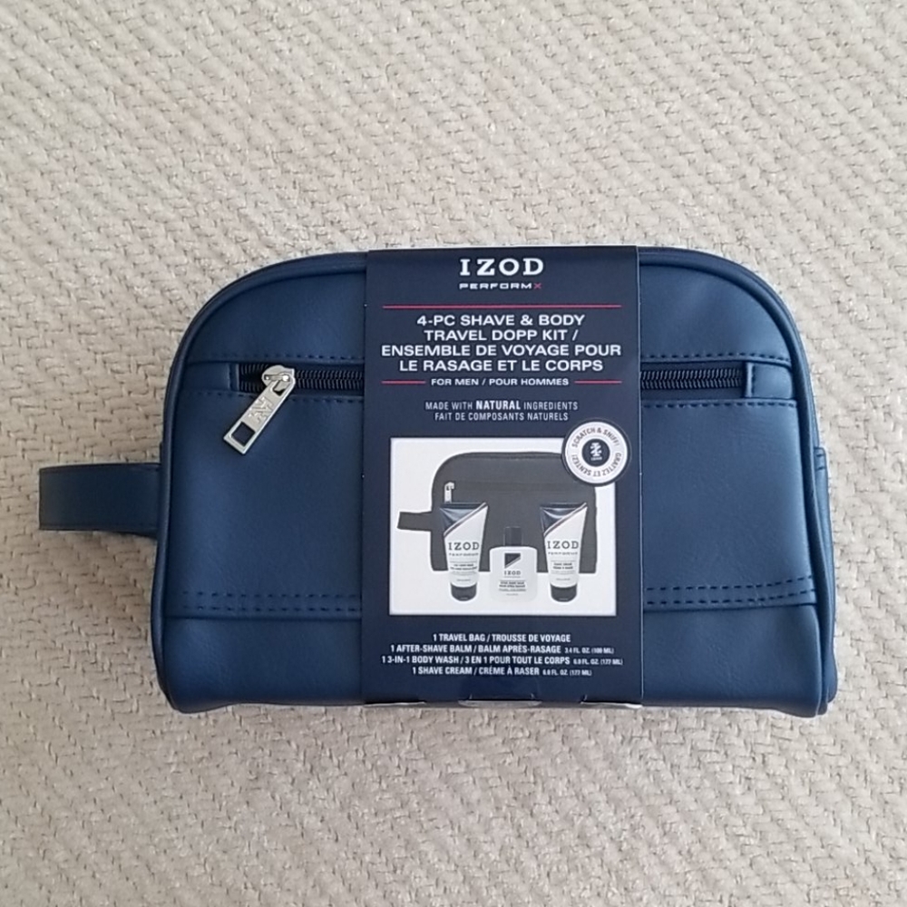 IZOD 4PC shave kit NEW